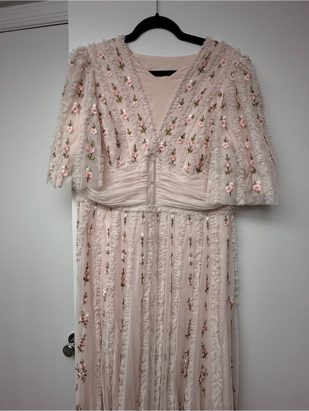 Mac Duggal Blush Pink Evening Dress - Picture 5 of 10